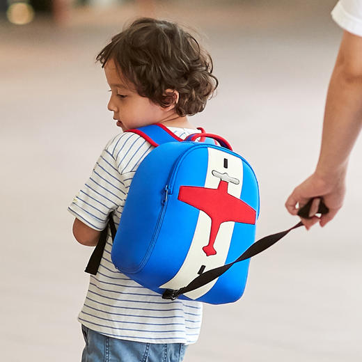 美国dabbawalla瓦拉包 男女儿童防走失包牵引绳迷你双肩书包1-4岁 商品图3