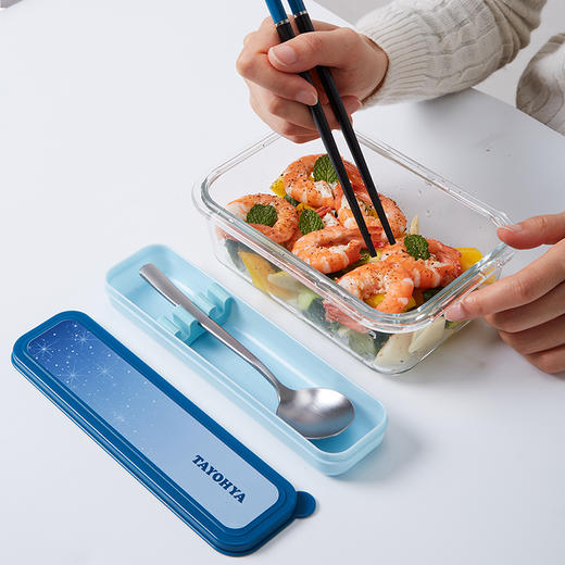 多样屋浩天安心便携筷勺二件套 商品图3