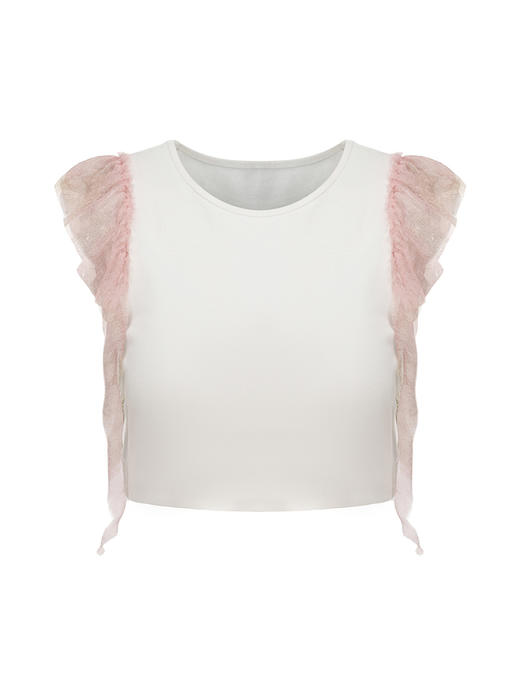 【玻璃糖纸】品牌定制桑蚕丝印花弹力上衣/230036 商品图4