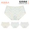 雅黛丽内裤女薄款清爽透气网纱短裤印花中腰三角裤夏季 商品缩略图0