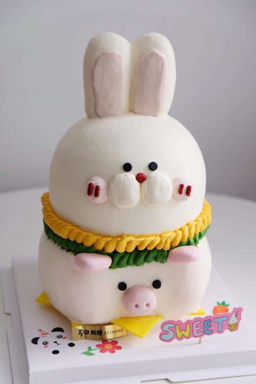 小猪小兔叠叠乐（需提前2天预定，特殊款式需自提） 商品图0