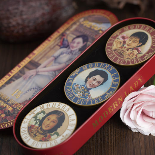 摩登红人上海雪花膏1%可可脂油夏季护手霜礼盒清爽水润 商品图1