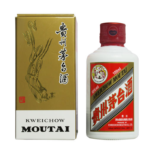 贵州茅台酒 i茅台小可爱 100ml*5瓶带礼盒 飞天茅台 53度 酱香型白酒 小酒版  商品图6