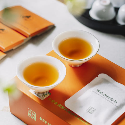 菜头商城有机古树白茶 （小饼装）喜上眉梢 70g(7g/饼×10饼） 商品图2