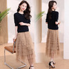 夏装时尚简约，大气优雅收腰显瘦休闲修身百搭两件套HR-SLF8150-1 商品缩略图2