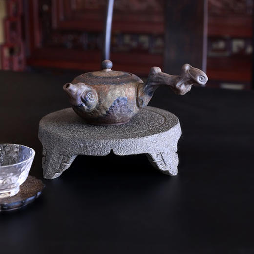 玄武岩圆形火堆腿底座 商品图1