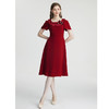 司歌喜庆小礼服修身短袖连衣裙A871002 商品缩略图2