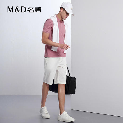 【商场同款】名盾短袖POLO衫夏季商务翻领短袖吸汗透气t恤衫22583 商品图2