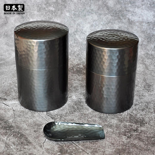 日式原色铜制茶叶罐 商品图3