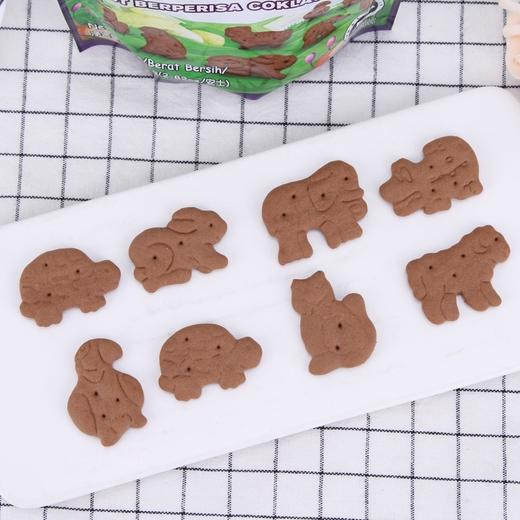 麦比克动物形饼干巧克力味80g 商品图2