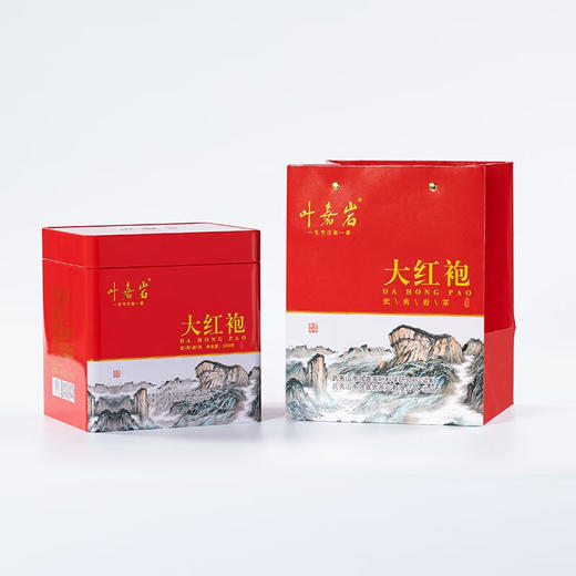 叶嘉岩·大红袍 散茶一斤装500g 配礼盒礼袋 商品图4
