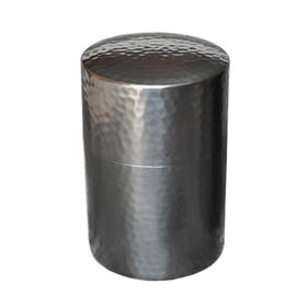 日式原色铜制茶叶罐