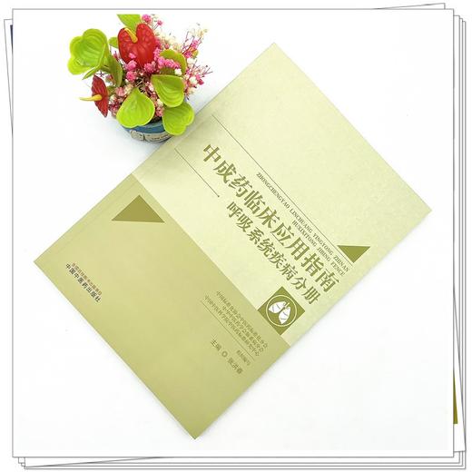 中成药临床应用指南 呼吸系统疾病分册 张洪春 主编 中华中医药学会肺系病分会 中科院组织编写 中国中医药出版社 9787513279994 商品图1