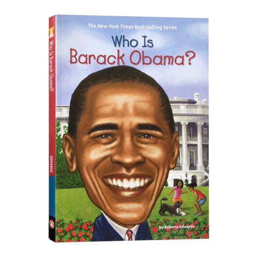 英文原版 Who Is BARACK OBAMA Who Was 谁是奥巴马 名人传记系列 英文版 进口英语原版书籍 商品图1