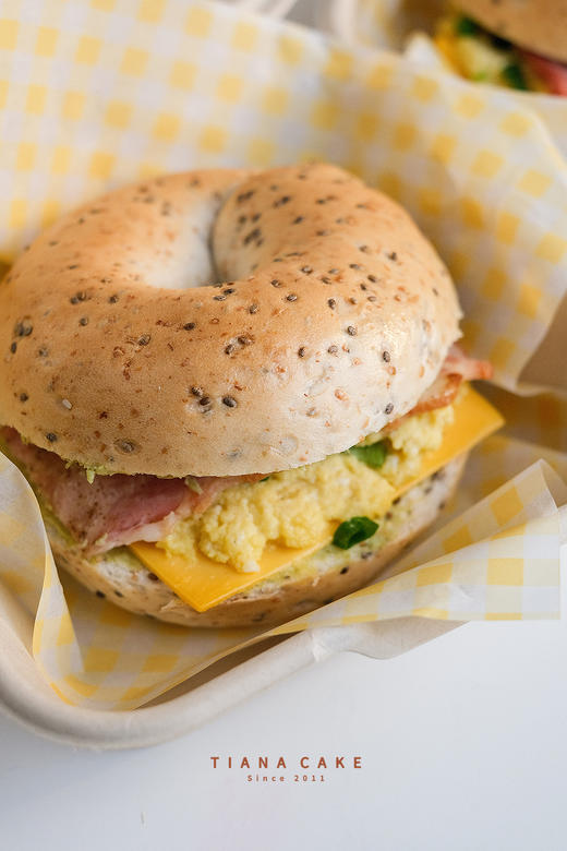 罗勒培根贝果 商品图1