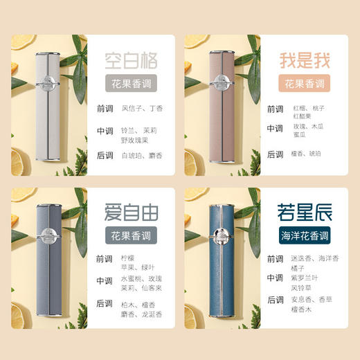 【夏天小心机~用香味表达个性！！！】小城伊香新款个性小羊皮女士香水，若星辰小巧便携，爱自由随时补香，网红爆款学生小众便携式香水，淡香持久留香！ 商品图2