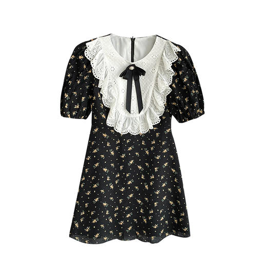 裁缝学苑AS12新款夏季女裙法式裙子碎花连衣裙纸样女装打版裁剪板 商品图4