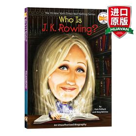 英文原版 Who is J.K. Rowling 谁是J·K·罗琳 名人传记系列 英文版 进口英语原版书籍