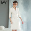 IWY/白色西装裙春夏季新款名媛气质高端职业装收腰显瘦工作服Q873-W 商品缩略图3