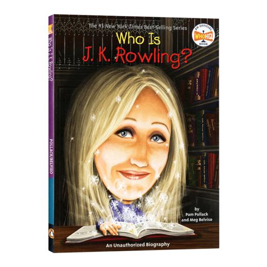 英文原版 Who is J.K. Rowling 谁是J·K·罗琳 名人传记系列 英文版 进口英语原版书籍 商品图1