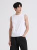callisto白色全棉无袖T恤 SSUDW001C 商品缩略图1