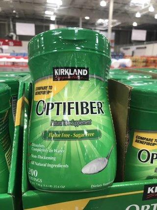 Kirkland Optifiber水溶性膳食纤维 730g 无色 无味 无糖 无颗粒 超级易溶解。美国采购，无中文标签，介意慎拍 M 商品图0