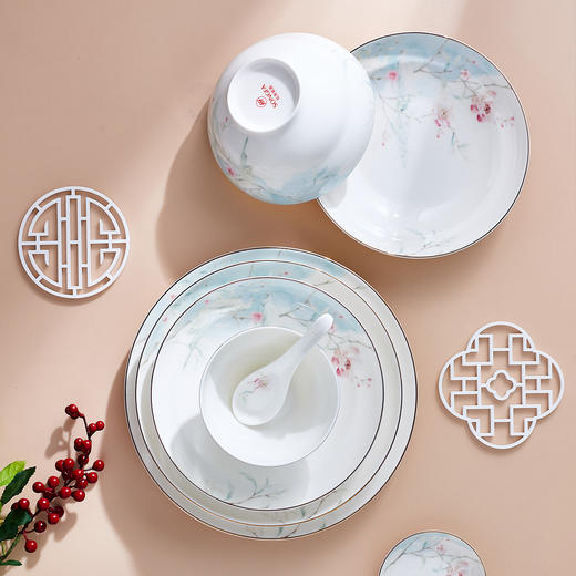 28头鸾凤和鸣餐具 商品图3