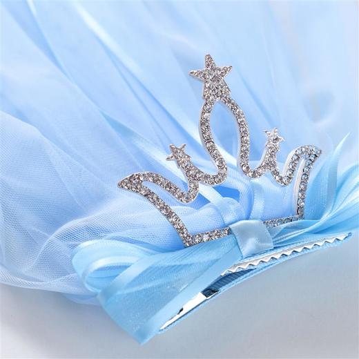 【实体店同款】女童皇冠披纱发卡2023年夏季新款安奈儿童装AG320799 商品图3