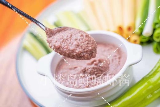 正宗大连长海县小楼岛蜢虾酱，新鲜制作，产自北纬39°黄金海域，低盐，无防腐剂添加剂，不咸不臭，小袋包装，开袋即食，鲜香浓郁，全国包邮 商品图5