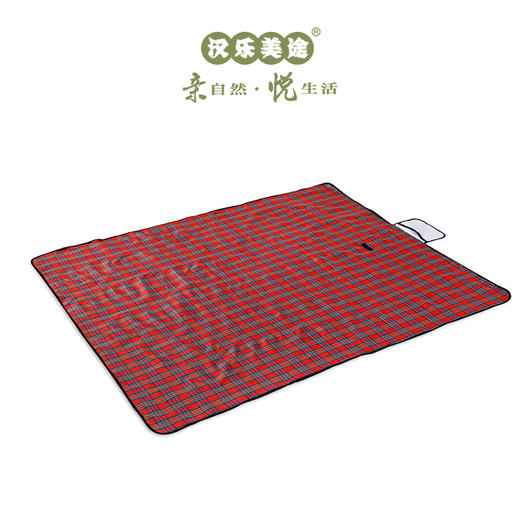 汉乐美途 野餐垫红色格子HL-0501 商品图2