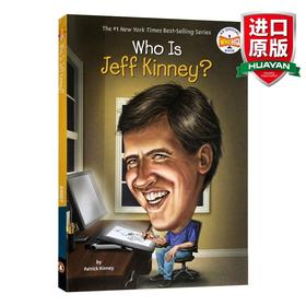 英文原版 Who Is Jeff Kinney 杰夫·金尼是谁 名人传记系列 英文版 进口英语原版书籍