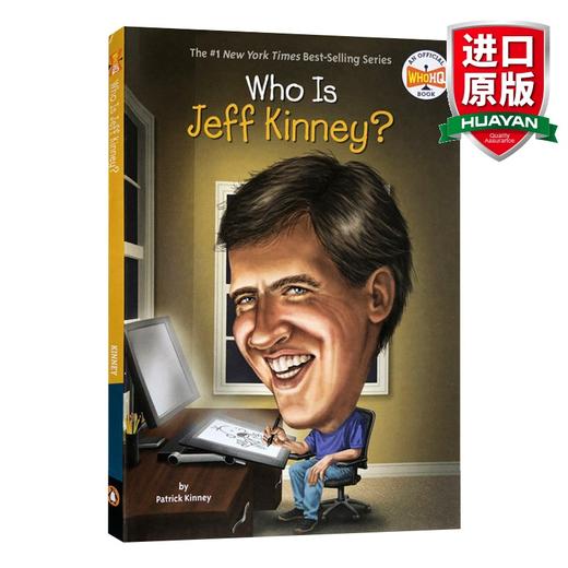 英文原版 Who Is Jeff Kinney 杰夫·金尼是谁 名人传记系列 英文版 进口英语原版书籍 商品图0