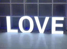 新款发光love（运费自理）