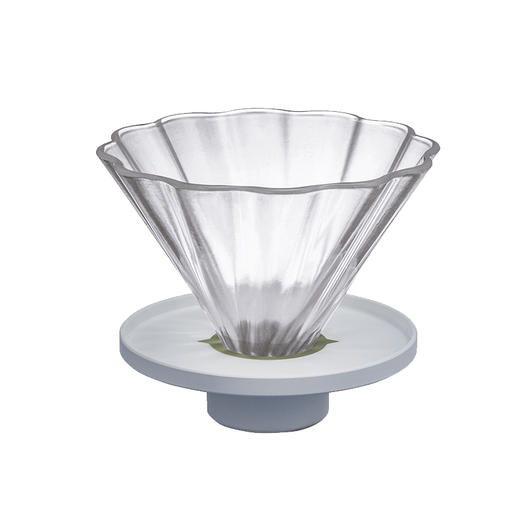 【HARIO】花茶滴滤式耐热玻璃手冲茶叶滤杯绿茶泡茶器CDB 商品图1