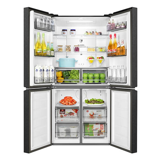 GREE 格力 晶弘十字对开门冰箱 658L -33℃深冻 母婴保鲜 BCD-658WPSC/原石灰 商品图7