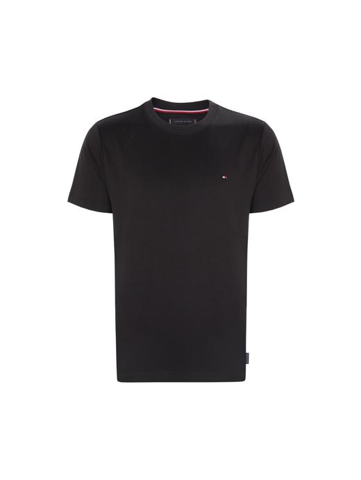 TOMMY春夏男装经典简约透气丝光棉小绣标圆领短袖T恤MW0MW23937 商品图8