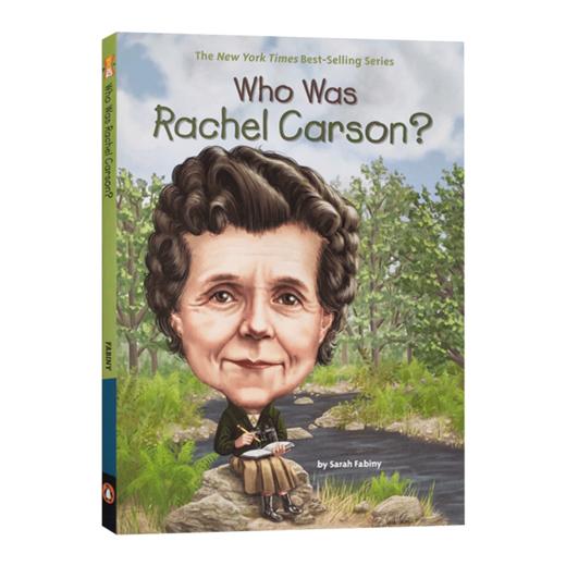 英文原版 Who Was RACHEL CARSON 历史知名女伟人系列 英文版 进口英语原版书籍 商品图1