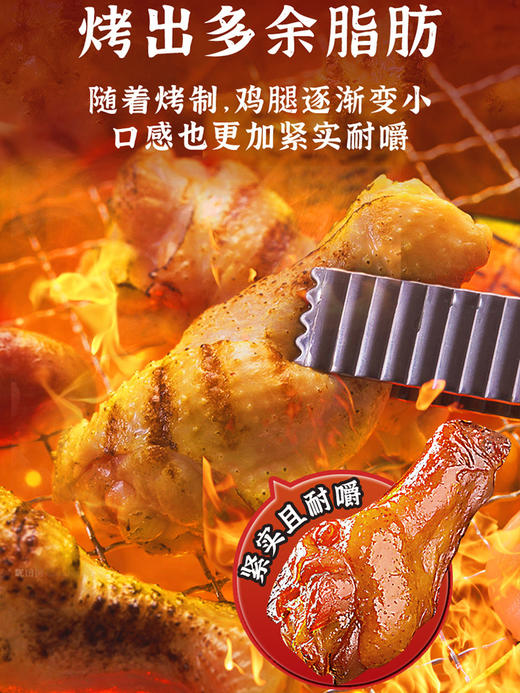 萨啦咪 香辣小鸡腿烤制鸡根翅鸡肉零食温州特产6包共168g肉食即食 商品图3