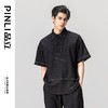 PINLI品立夏季新款男士拼接POLO衫休闲短袖潮上衣B232112005 商品缩略图3