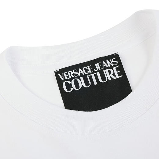 VERSACE JEANS COUTURE范思哲男装男士潮流时尚休闲短袖T恤 10410 商品图5