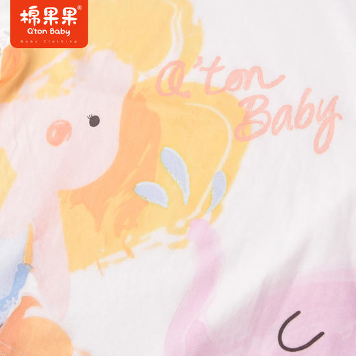 棉果果夏季新品女童女宝短袖T恤M222140223221 商品图2
