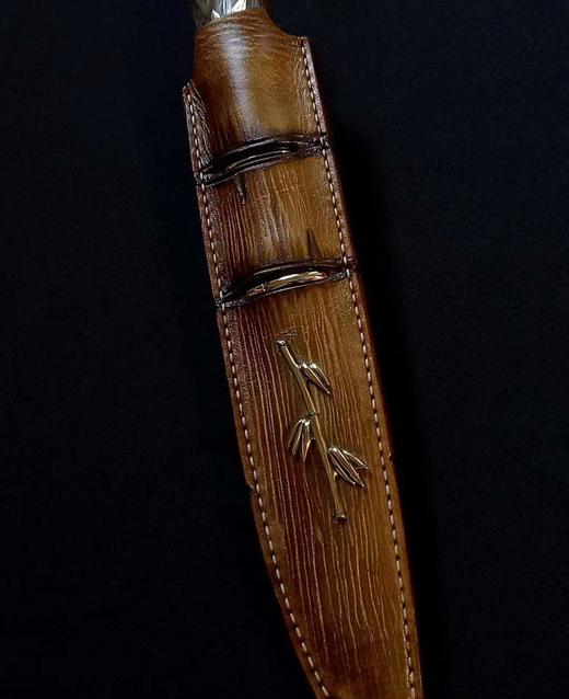 三希堂  现代刀系列  “竹影”小直【预订】未开刃 商品图2