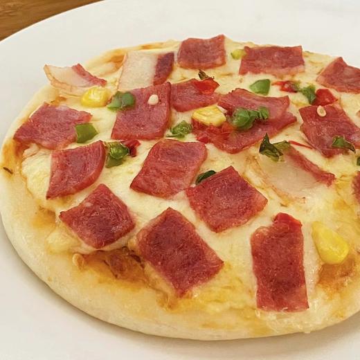 🍕手工披萨，配料健康🈚️添加5袋（夏威夷培根*1袋+奥尔良鸡肉*1袋+风味牛肉*1袋+意式总汇*1袋+孜然烤肉*1袋） 商品图6