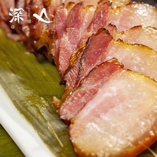 【四川扶贫】蚂蚁兄弟通江老腊肉500g 自然风干 肉香紧实 商品图2