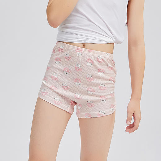 都市丽人眯雅佳基础系列人棉提花平角裤童装内裤JK3202 商品图0