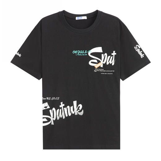 【断码清仓】HX 夏季圆领短袖T恤S102320149101/03 商品图4