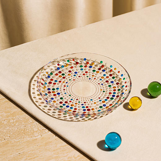 【ZECCHIN】意大利原产ZECCHIN银河系列彩色波点碟子水果盘甜品点心盘 商品图0