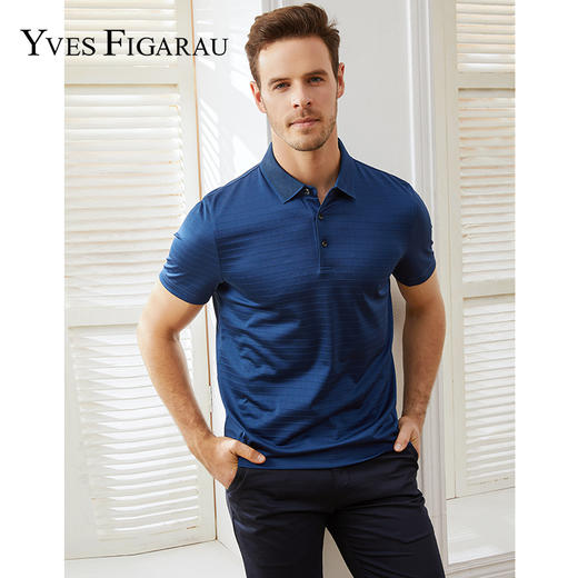 YvesFigarau伊夫·费嘉罗夏季新款休闲短袖T恤955865 商品图0