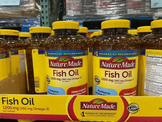 Nature Made fish oil 1200mg 300粒 商品图1