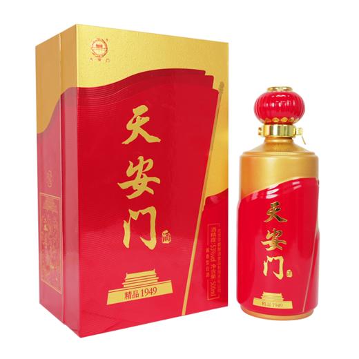 【清仓尾货】【红盖天安门】天安门 精品1949 酱香型 53度 500ml 商品图1